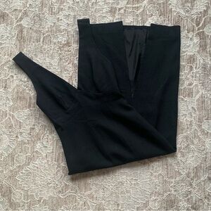 bebe Black Sleeveless Jumpsuit